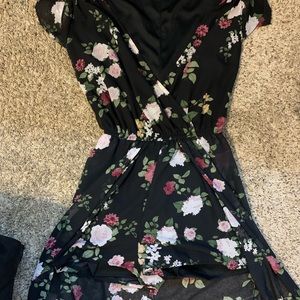 Floral formal one piece